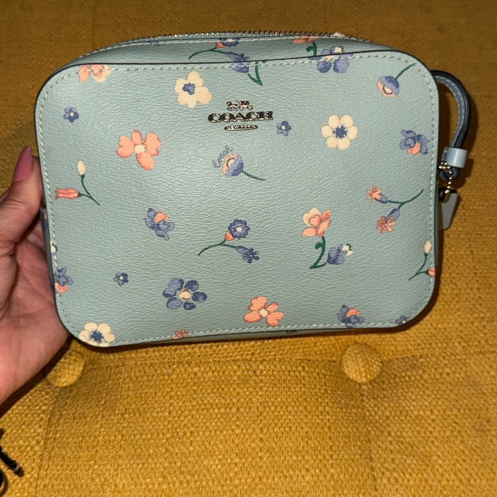 Brand New Floral Coach with adjustable straps